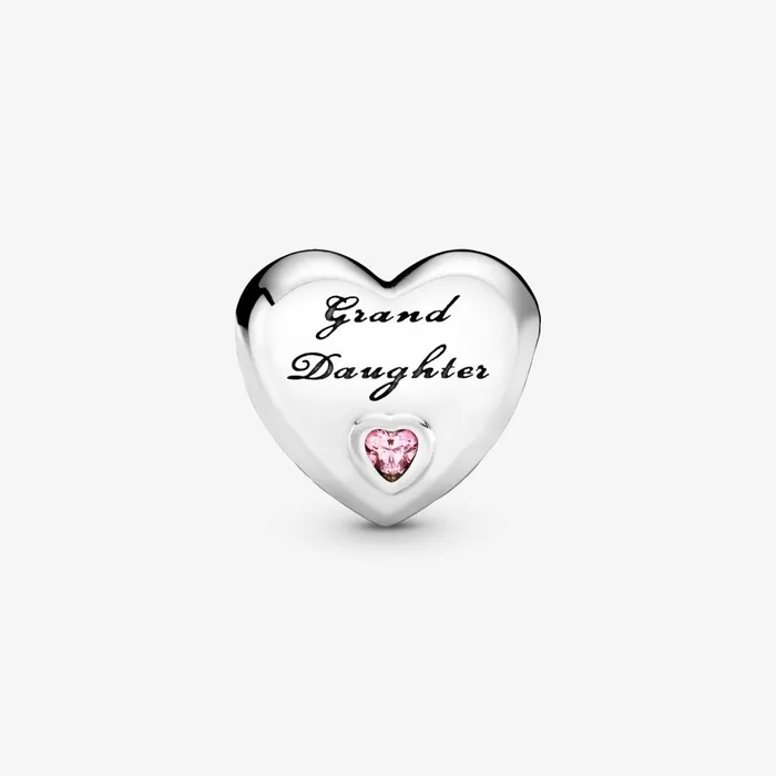 1 Bracelet2 Charms 99 Women Pandora Granddaughter Heart Charm