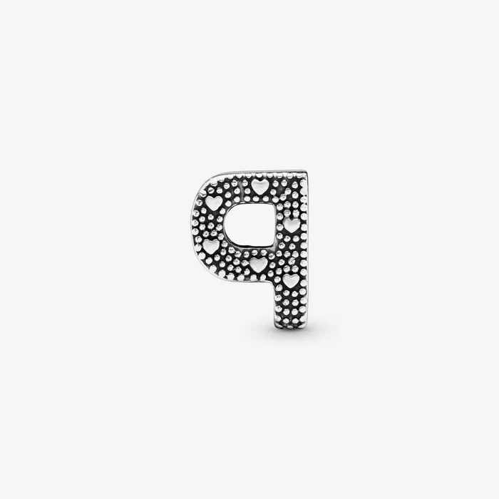 1 Bracelet2 Charms 99 Women Pandora Letter P Alphabet Charm