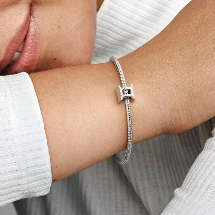 1 Bracelet2 Charms 99 Women Pandora Sparkling Gemini Zodiac Charm