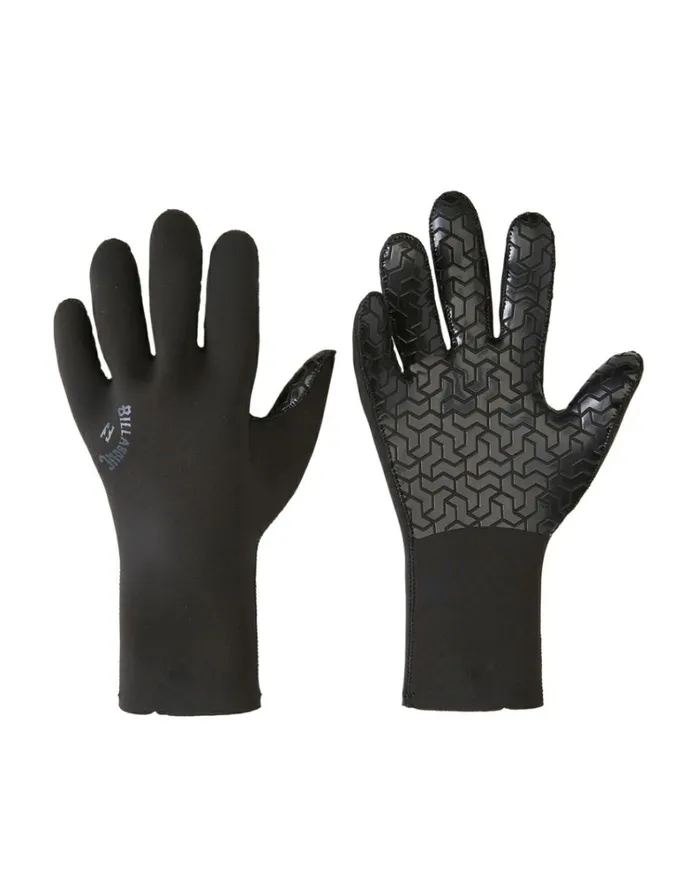 5 Absolute Wetsuit Gloves Black Men Billabong Surf Accessories