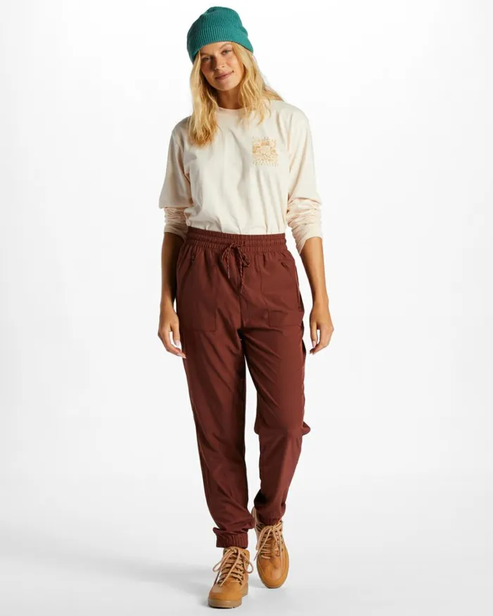 ADiv Canyon Jogger Sweatpants Rosewood Women Billabong Matching Sets