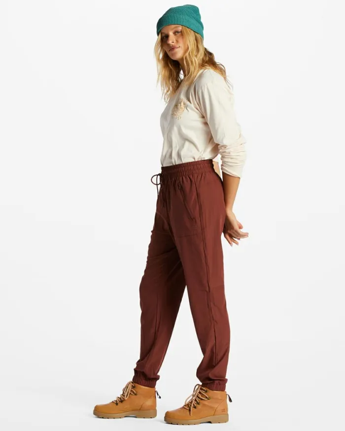 ADiv Canyon Jogger Sweatpants Rosewood Women Billabong Matching Sets
