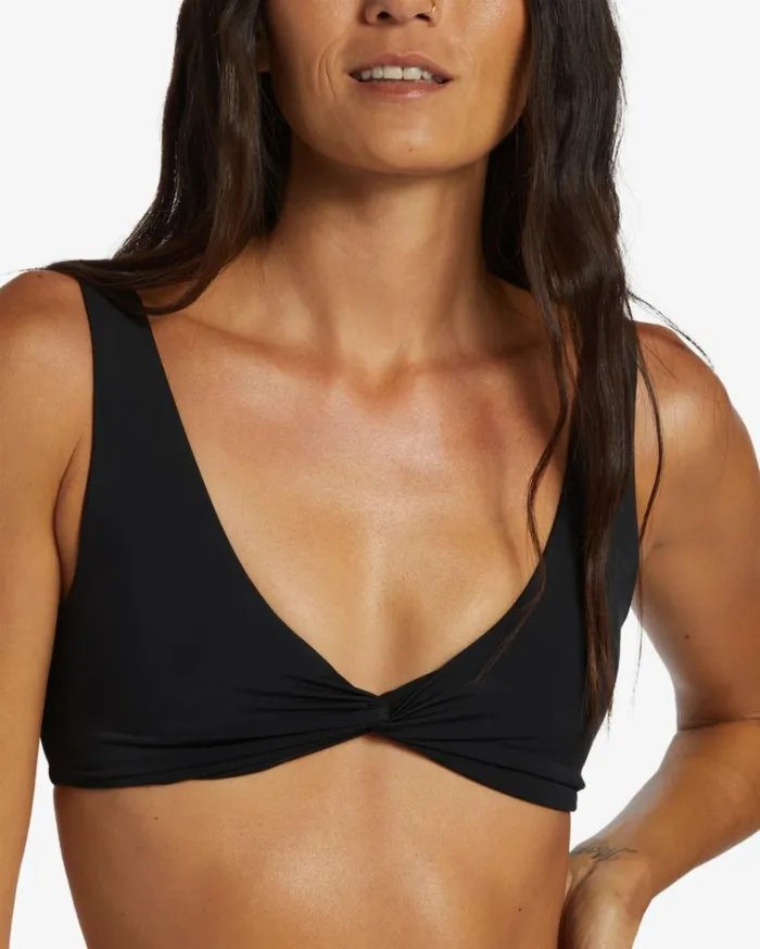 ADiv Twisted Tank Bikini Top Black Women Billabong Bikinis