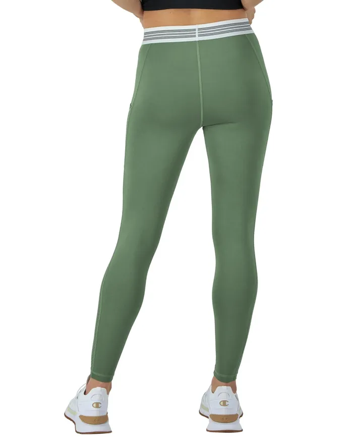 Absolute 78S Leggings C Logo 24034 Nurture Green Women Champion Leggings