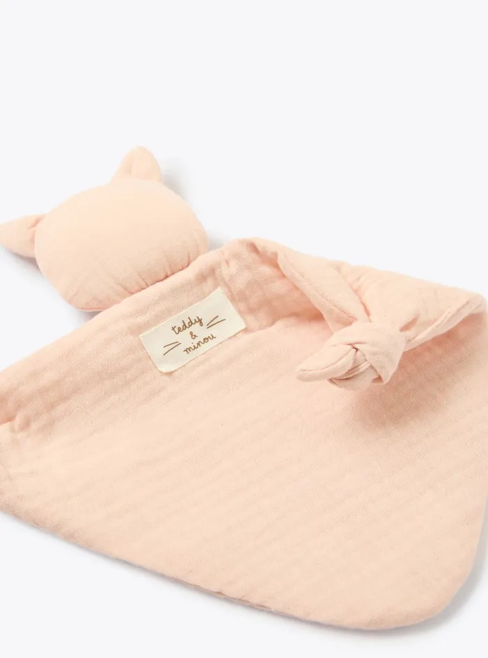 Accessories Baby 036 Il Gufo Organic Cotton Gauze Comfort Blanket