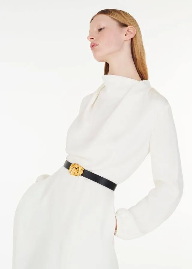 Adam Lippes Cinturn Hebilla Nudo Oro Womens Accessories