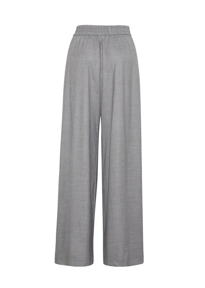 Adam Lippes Maeve Pant Heather Grey Womens Pants