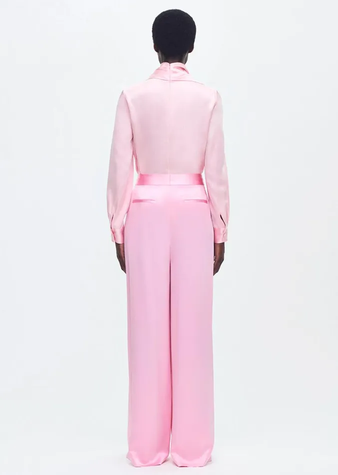 Adam Lippes Nils Pant Pink Womens Pants
