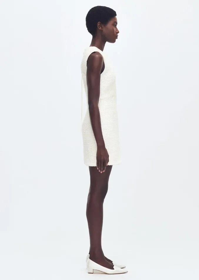 Adam Lippes Tati Dress Ivory Womens Suiting