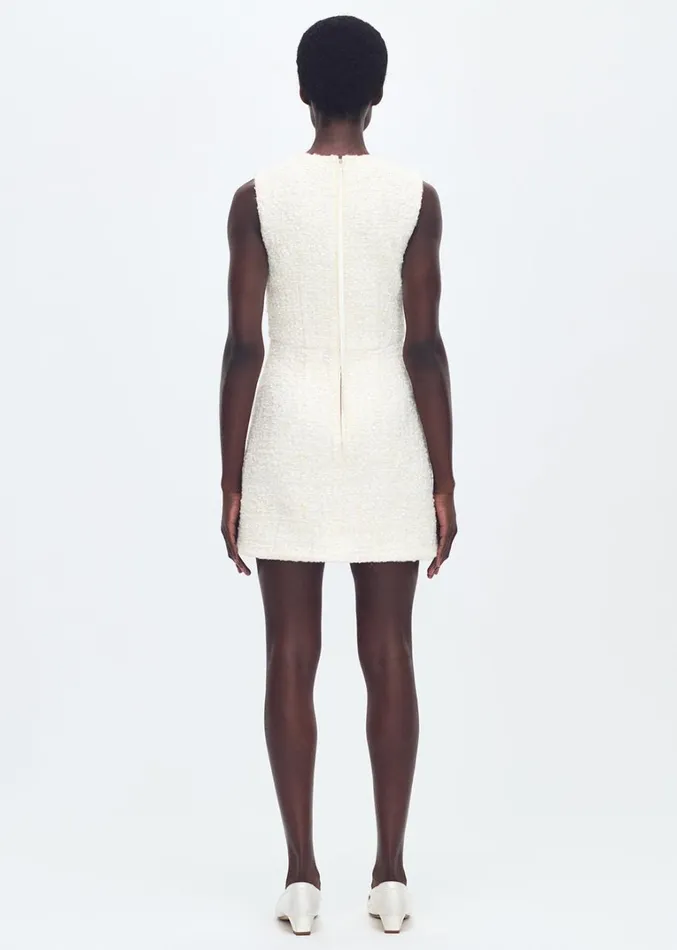Adam Lippes Tati Dress Ivory Womens Suiting