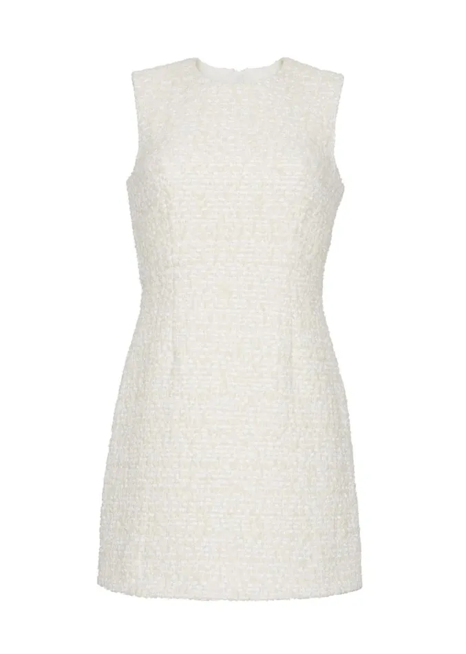 Adam Lippes Tati Dress Ivory Womens Suiting