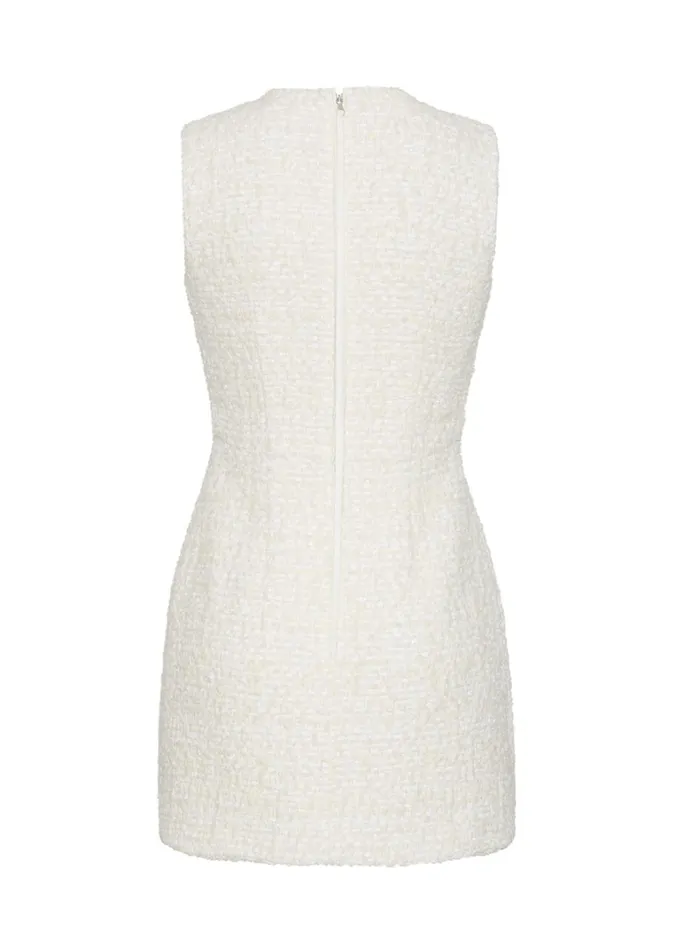 Adam Lippes Tati Dress Ivory Womens Suiting