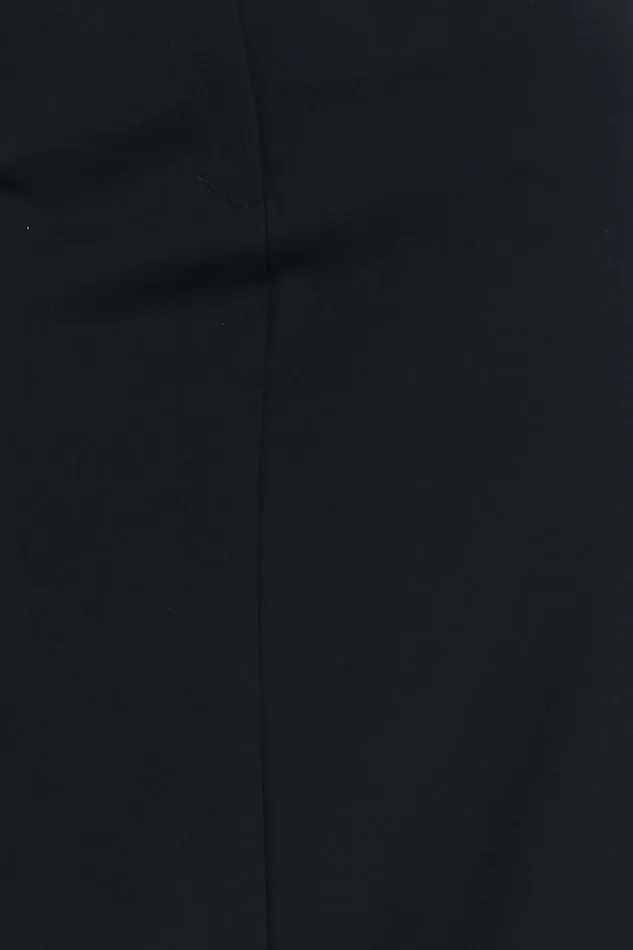 Alanna Midi Skirt 8211 High Waisted Back Split Pencil Skirt In Black Women Showpo Suits and Tailoring