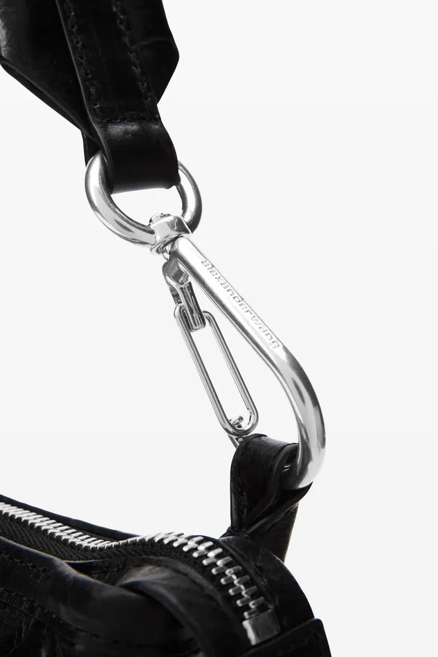Alexander Wang Bags Punch Tech Shoulder Bag In Crackle Patent Leather 8211 Women