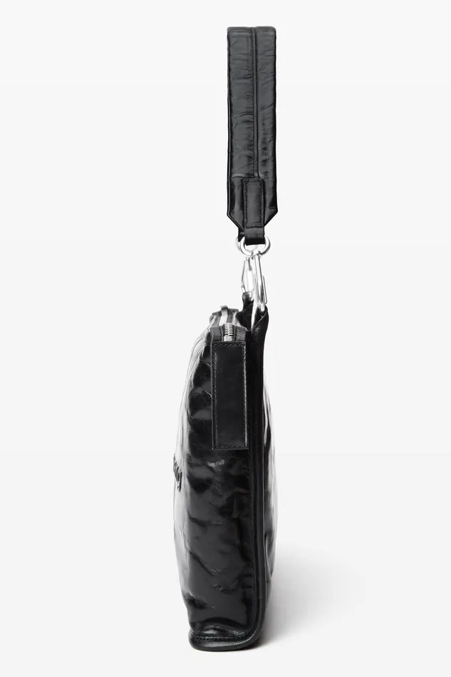 Alexander Wang Bags Punch Tech Shoulder Bag In Crackle Patent Leather 8211 Women