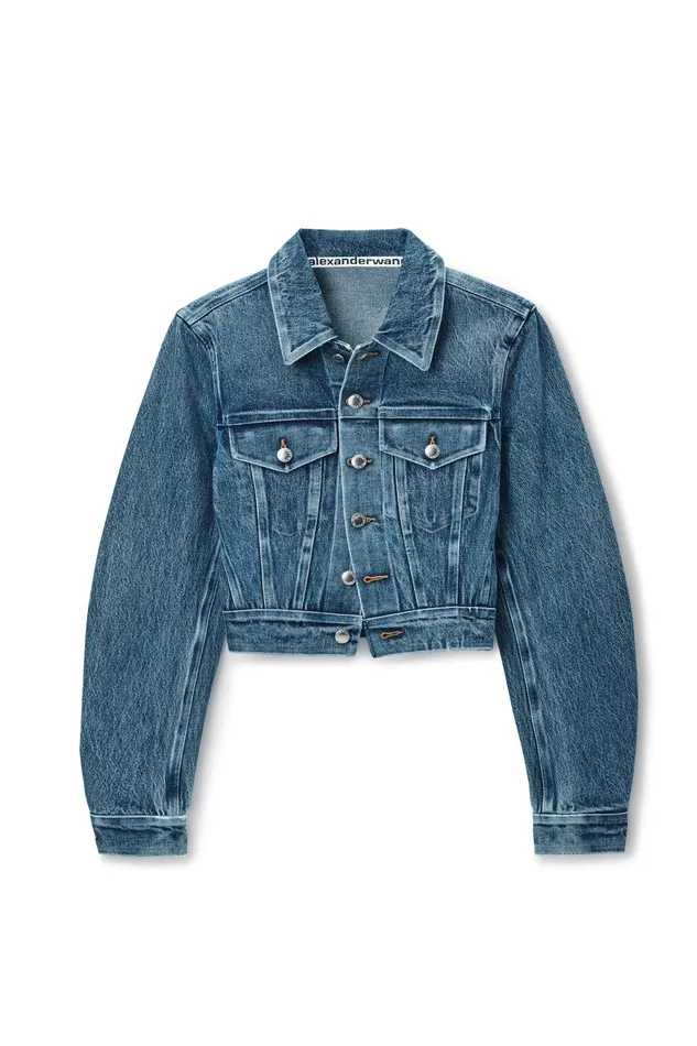 Alexander Wang Denim Denim Trucker Jacket 8211 Women