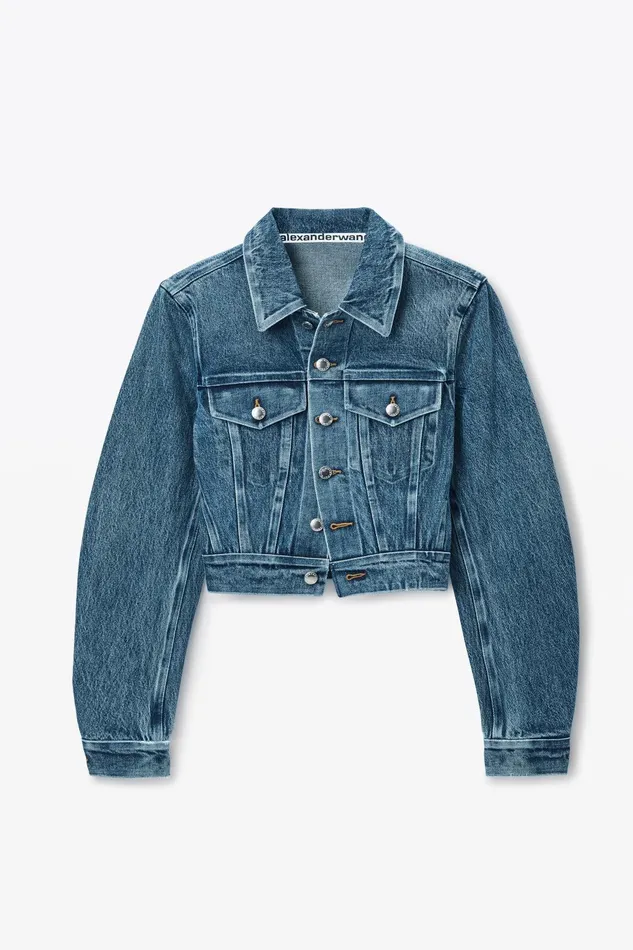 Alexander Wang Denim Denim Trucker Jacket 8211 Women