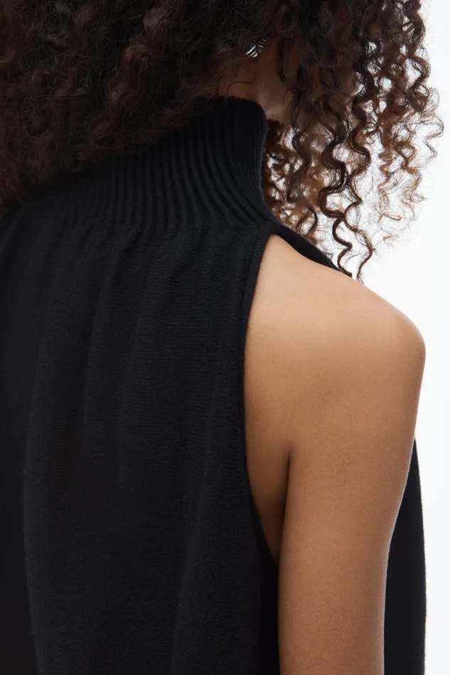 Alexander Wang Dresses Ruched Turtleneck Halter Dress 8211 Women