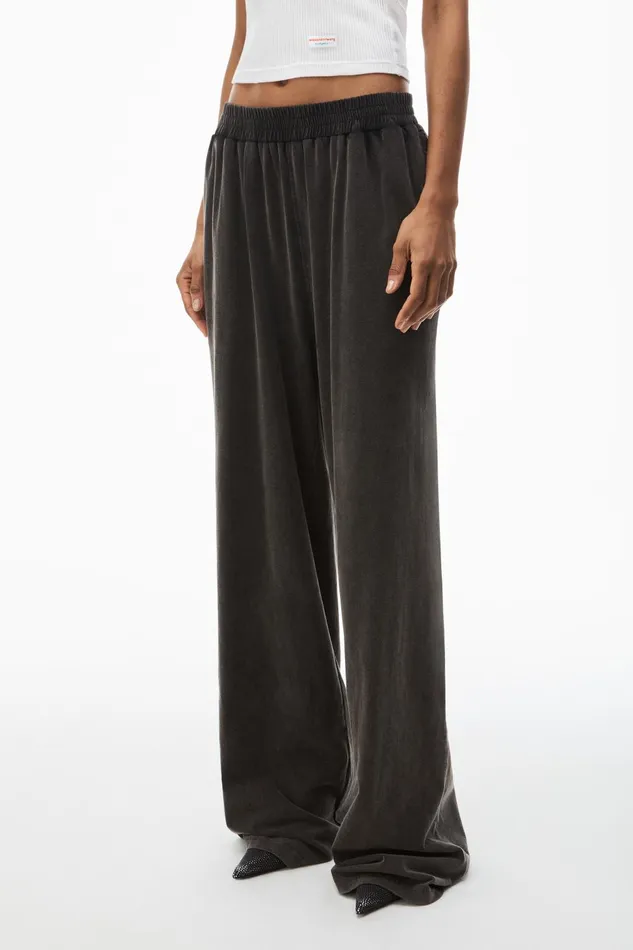 Alexander Wang Pants HighWaist Relaxed Sweatpant In Cotton 8211 Women