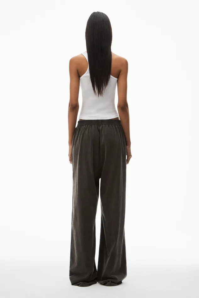 Alexander Wang Pants HighWaist Relaxed Sweatpant In Cotton 8211 Women