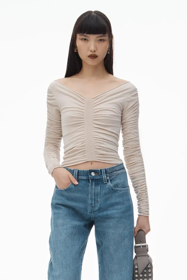 Alexander Wang Sweaters Ruched Pullover 8211 Women