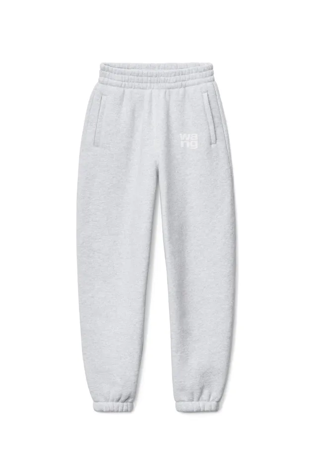 Alexander Wang Sweatpants Puff Logo Sweatpant In Structured Terry 8211 Women