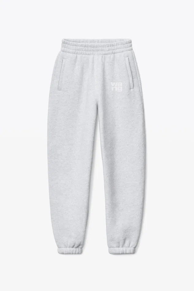 Alexander Wang Sweatpants Puff Logo Sweatpant In Structured Terry 8211 Women
