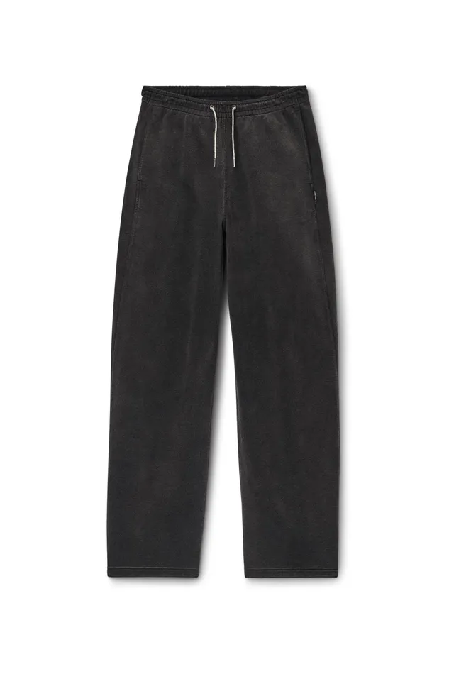 Alexander Wang Sweatpants Sweatpant In Cotton Terry With Crystal Hotfix Drawcord 8211 Women
