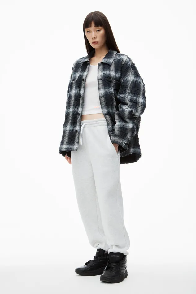 Alexander Wang Sweatpants Unisex Sweatpant In Dense Fleece 8211 WomenMen