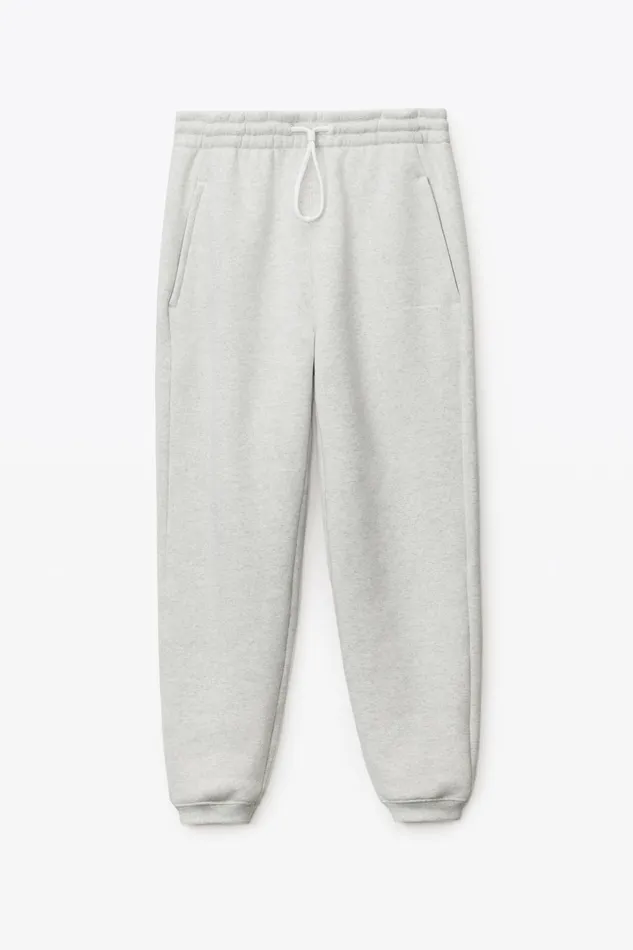 Alexander Wang Sweatpants Unisex Sweatpant In Dense Fleece 8211 WomenMen