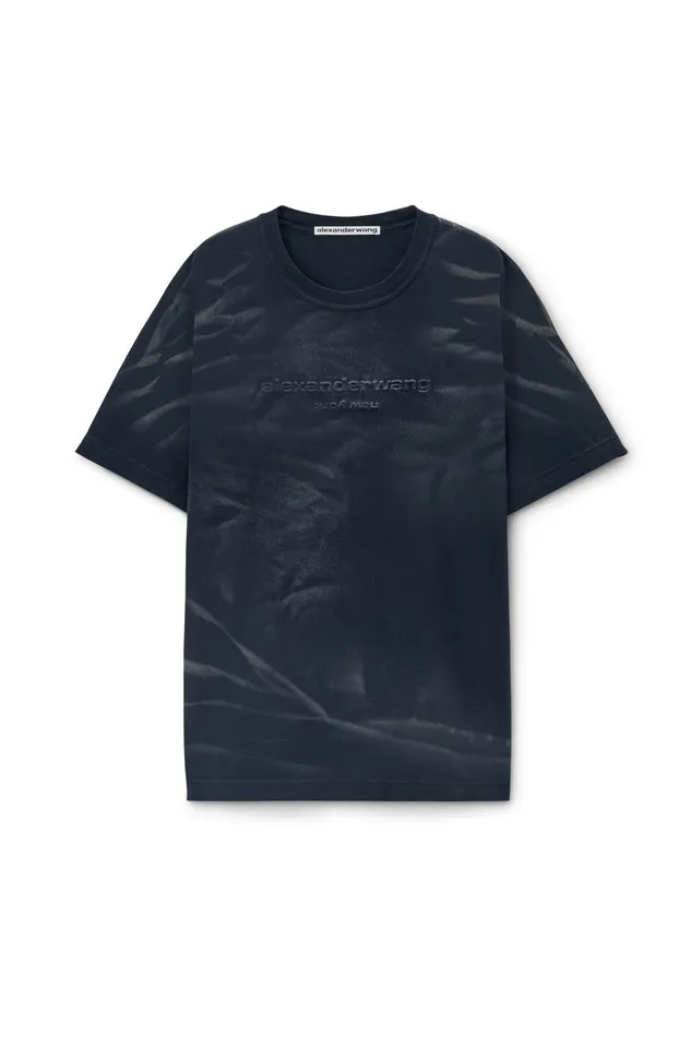 Alexander Wang TShirts Unisex Logo Tee In Cotton Jersey 8211 WomenMen