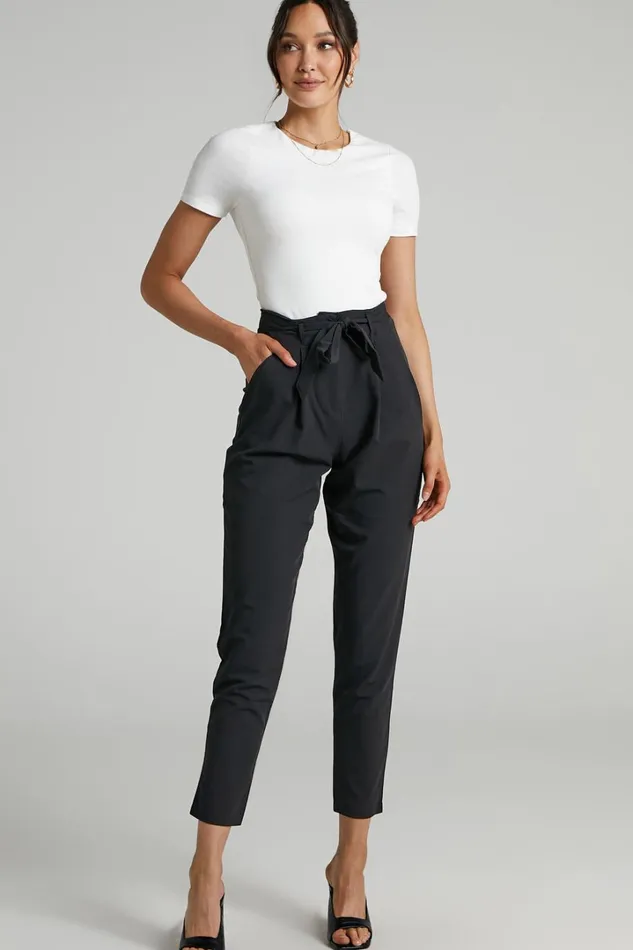 Alexie Tshirt 8211 High Neckline Tshirt In White Women Showpo Basics