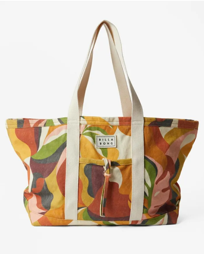 All Day Beach Tote Beach Bag Multi Women Billabong Handbags and Totes