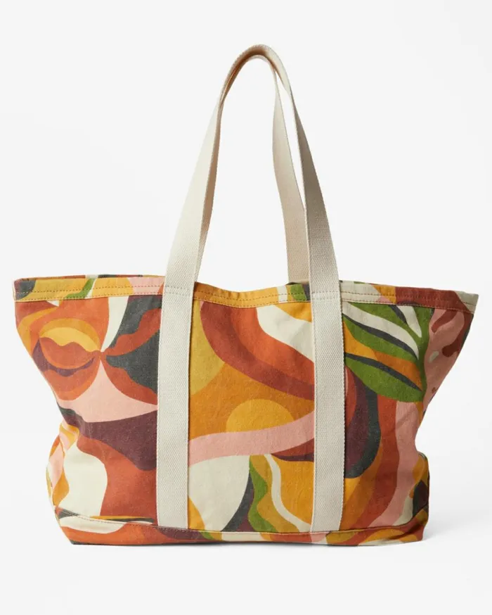 All Day Beach Tote Beach Bag Multi Women Billabong Handbags and Totes