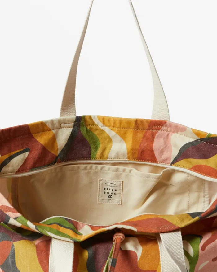 All Day Beach Tote Beach Bag Multi Women Billabong Handbags and Totes