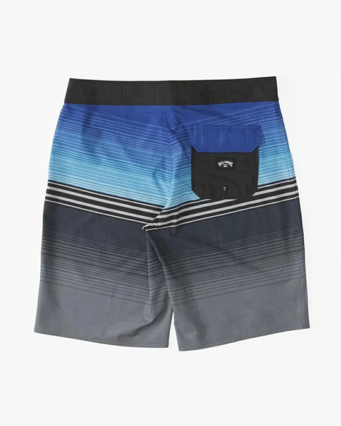 All Day Heather Stripe Pro Performance 20034 Boardshorts Blue Men Billabong Performance Boardshorts