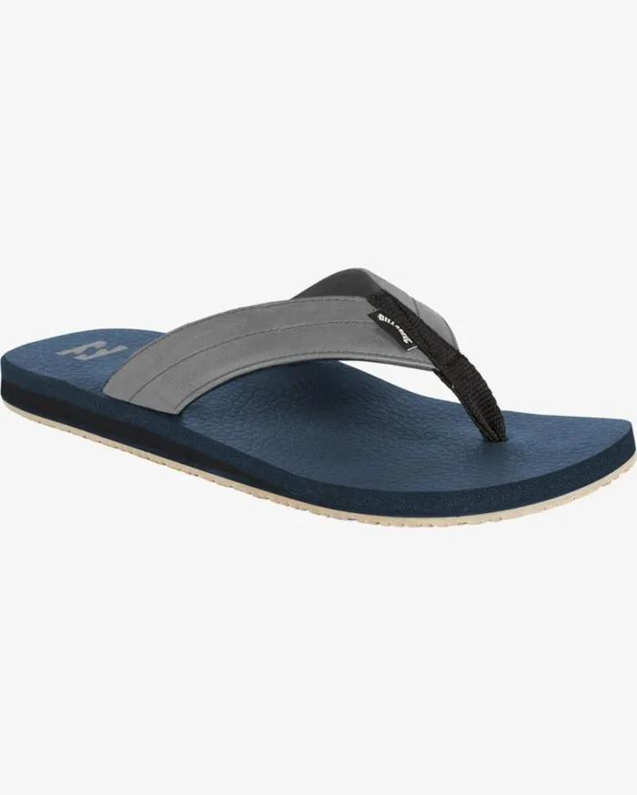 All Day Impact Cush Sandals Navy Men Billabong Flip Flops