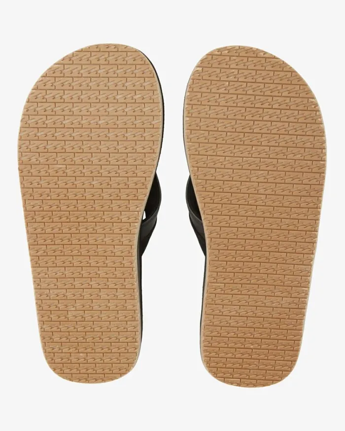 All Day Impact SlipOn Sandals Black Men Billabong Flip Flops