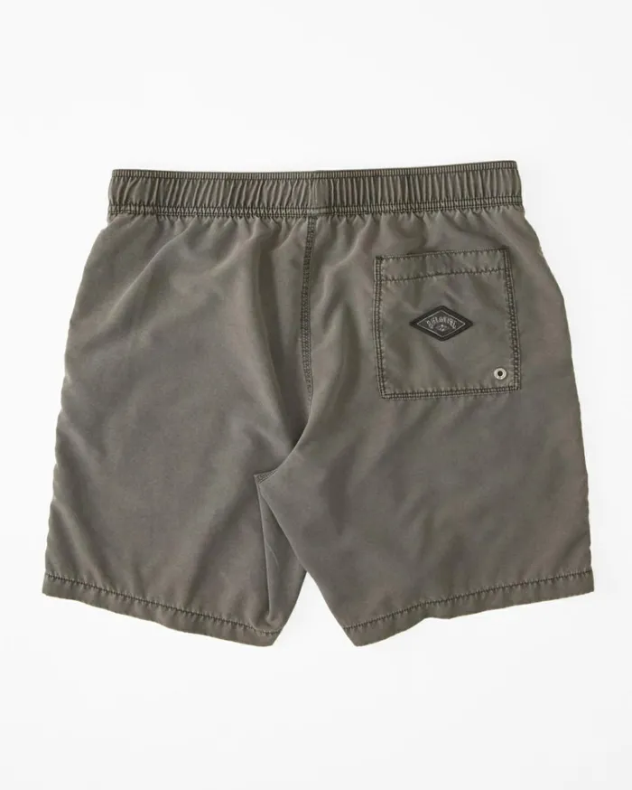 All Day Layback 17034 Boardshorts Black Men Billabong Elastic Waist Boardshorts
