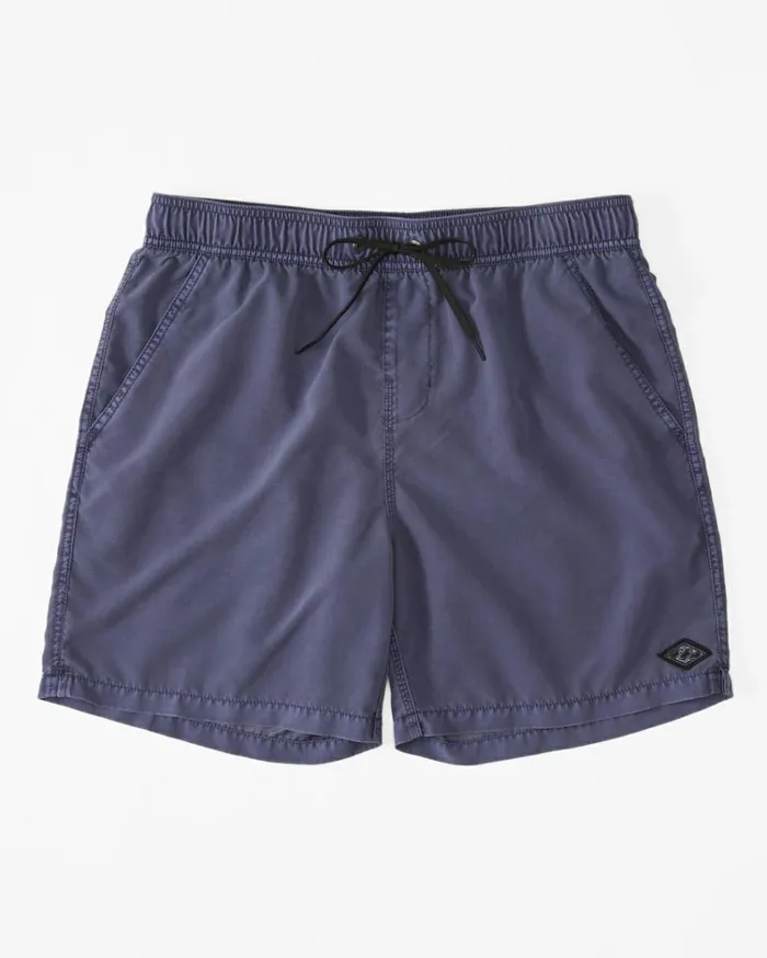 All Day Layback 17034 Boardshorts Dusty Grape Men Billabong Elastic Waist Boardshorts