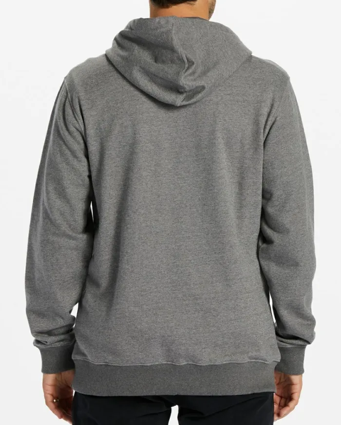 All Day Pullover Hoodie Light Grey Heather Men Billabong Hoodies and Fleece