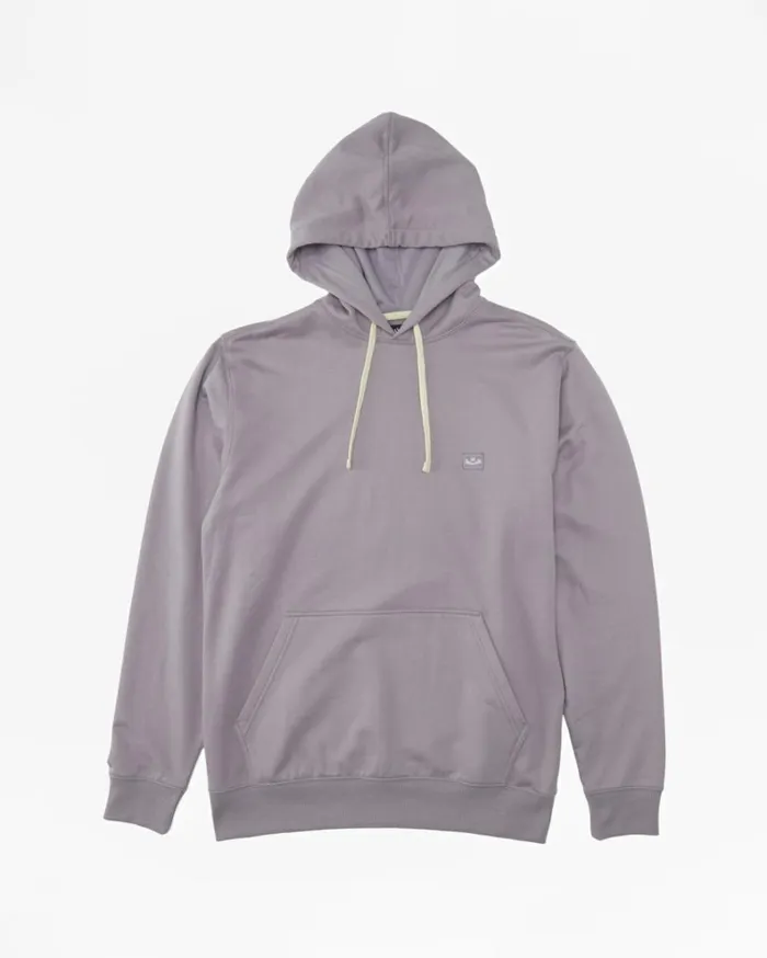 All Day Pullover Hoodie Purple Ash Men Billabong Hoodies and Fleece