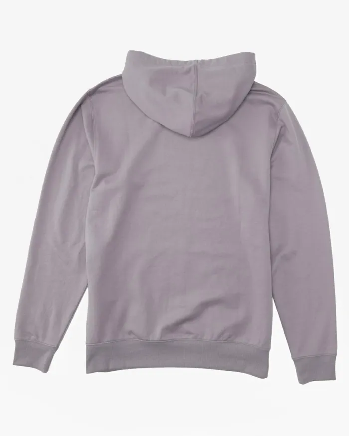 All Day Pullover Hoodie Purple Ash Men Billabong Hoodies and Fleece
