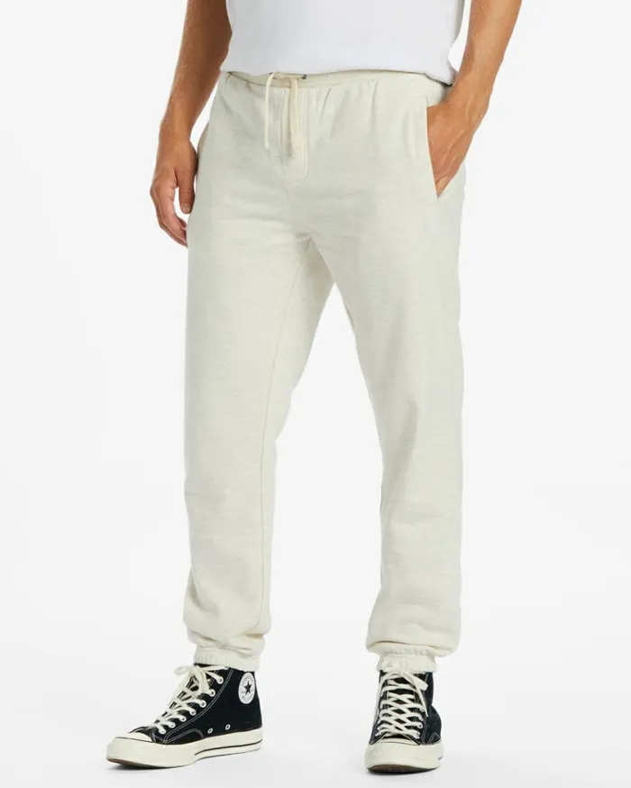 All Day Sweatpants Light Grey Heather Men Billabong Jeans and Pants