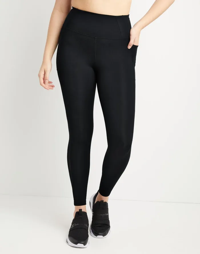 All In 78 Pocket Tights 25034 Black Women Champion Leggings