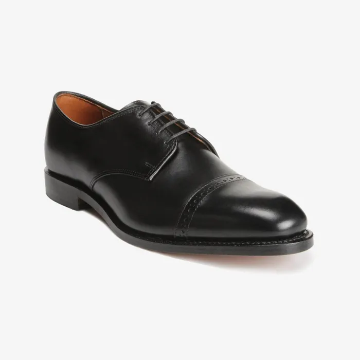 Allen Edmonds Boulevard Cap Toe Dress Shoe Black Men Made In The Usa