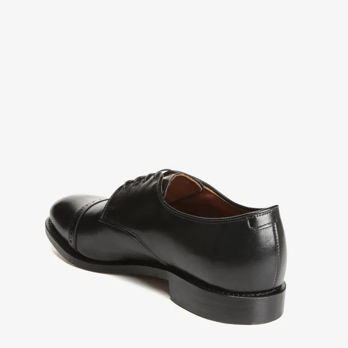 Allen Edmonds Boulevard Cap Toe Dress Shoe Black Men Made In The Usa