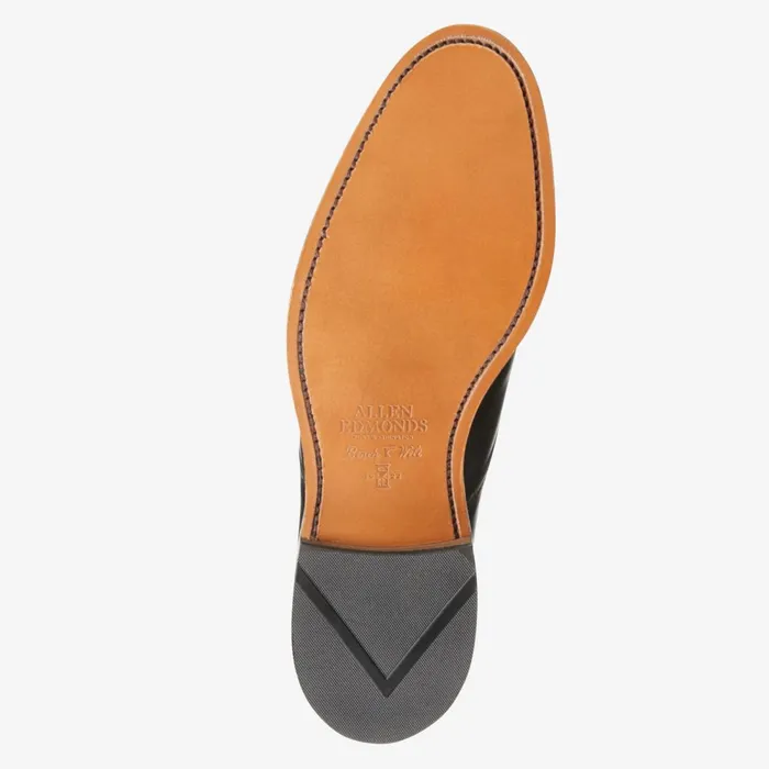 Allen Edmonds Boulevard Cap Toe Dress Shoe Black Men Made In The Usa