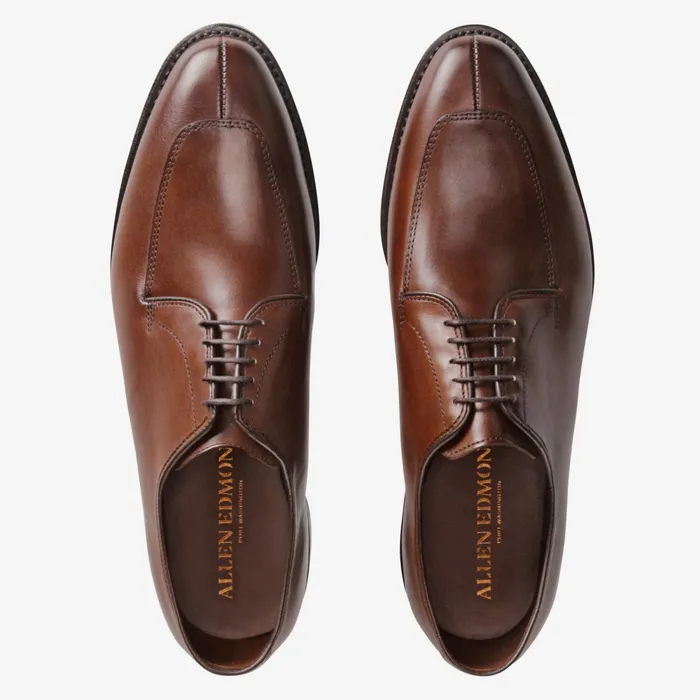 Allen Edmonds Delray Dress Shoe Coffee Men Oxfords and Derbys