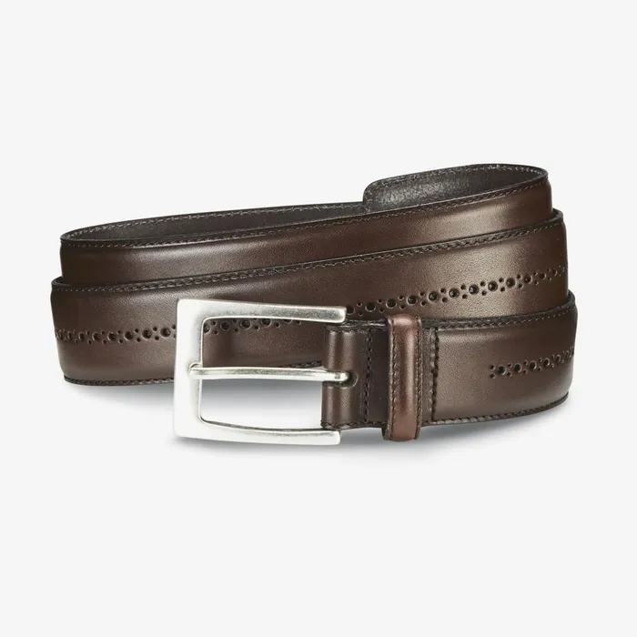 Allen Edmonds Douglas Street Casual Belt Brown Men Casual Belts